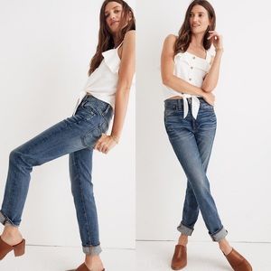 Madewell Petite The High-Rise Slim Boyjean